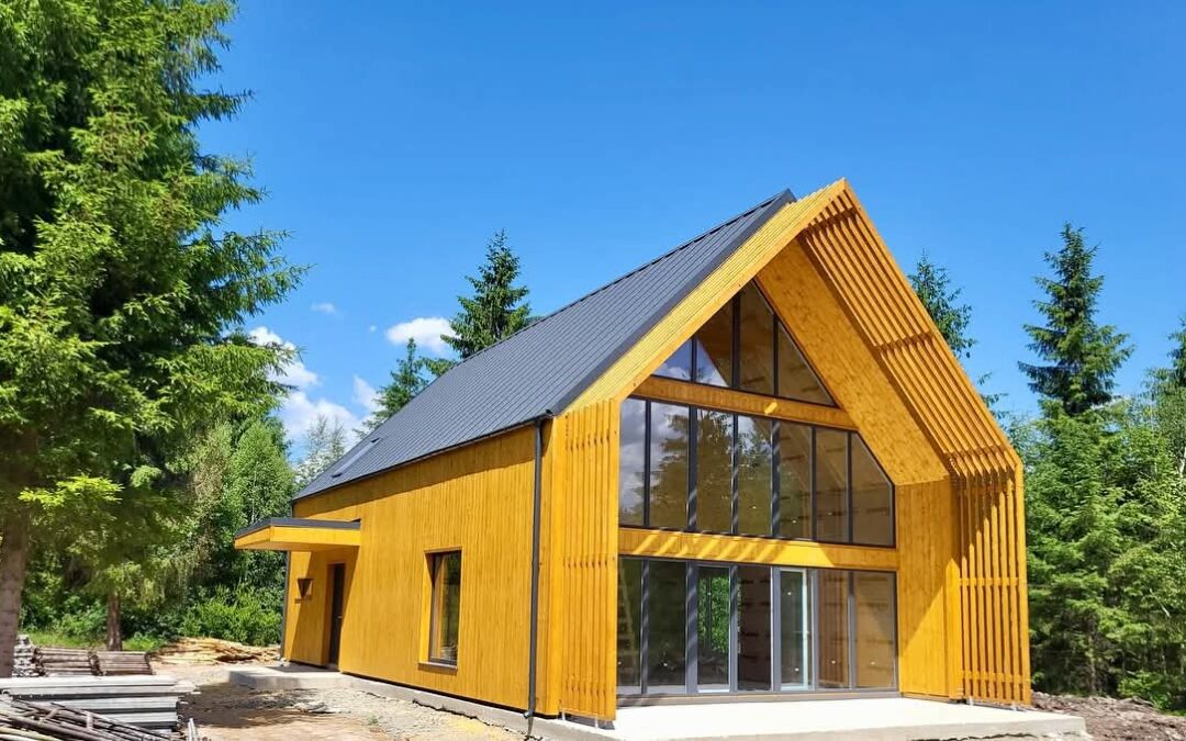 Tâmplărie PVC Profil Salamander Greenevolution 76 MD PREMIUM - 6 camere - culoare alb interior gri antracit exterior - sticla tripan - Feronerie ROTO